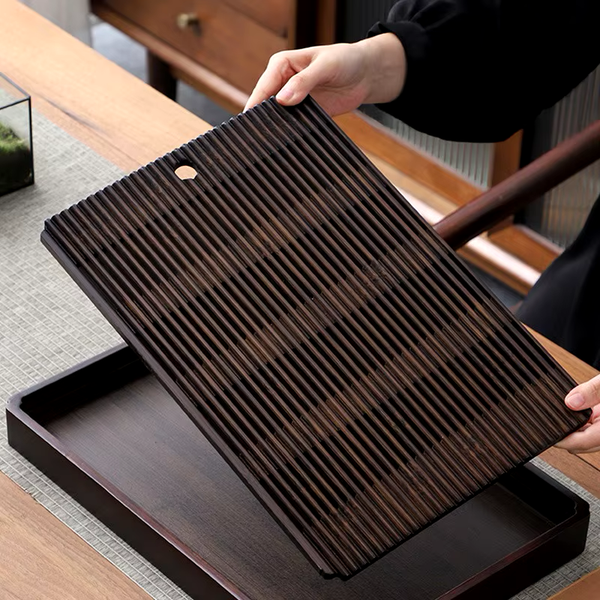 Chinese Natural Bamboo Tea Tray